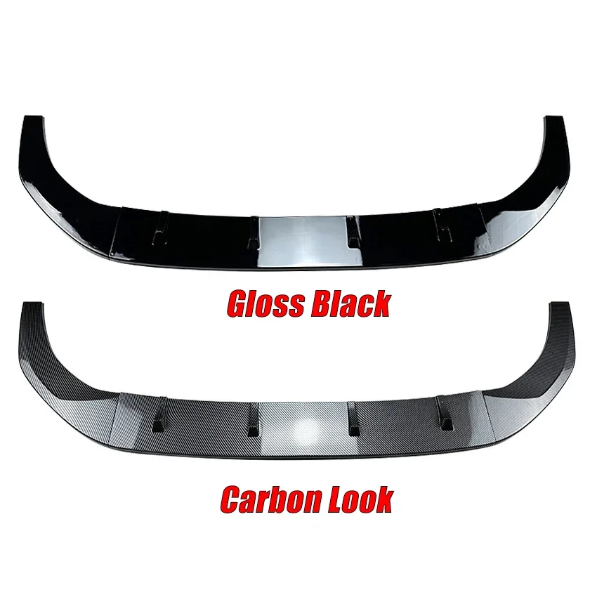 For VW Golf 8 MK8 GTI GTD GTE R-line Car Front Bumper Lip Splitter Tuning Spoiler Splitter 2020-2023 Maxton Style Canard Lip