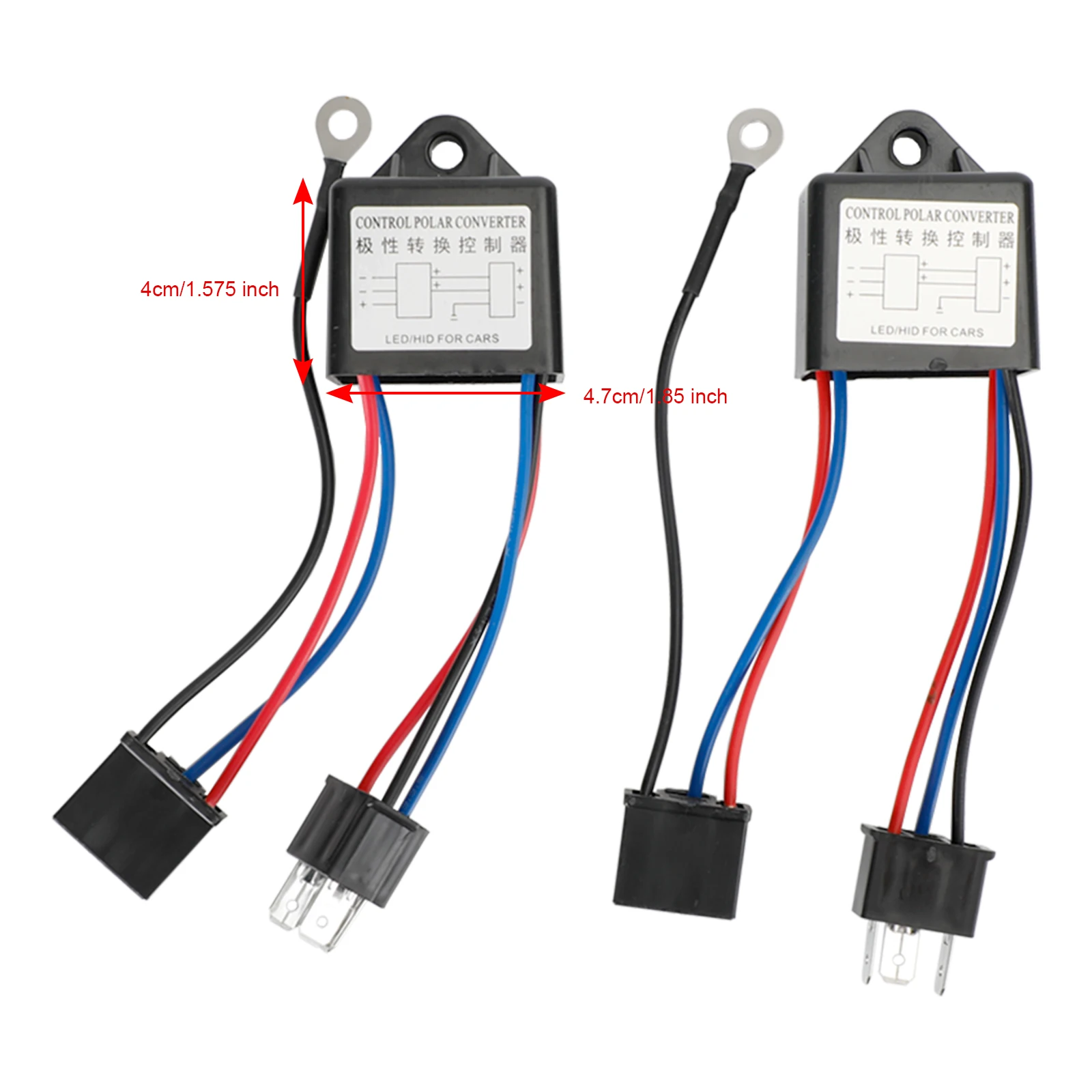 Artudatech 2pcs Polarity Conversion Relay 12 V H4 Car Accessories