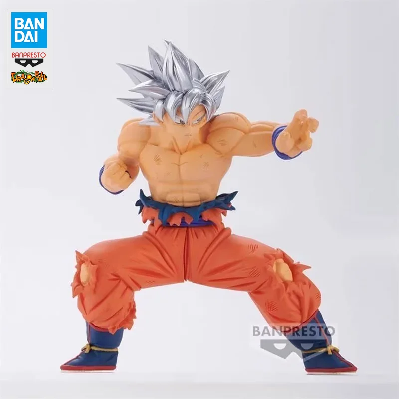 العلامة التجارية الأصلية الجديدة بانداي بانبريستو لعبة دراغون بول سوبر الدم من سايان سون جوكو أنيمي عمل أرقام لعبة مجسمة جمع هدية
