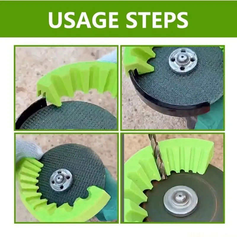 A2BE Sturdy Drill Bit Sharpening Accessory Practical Bit Grinding Assistant for Angle Grinders with Enhancing Stability