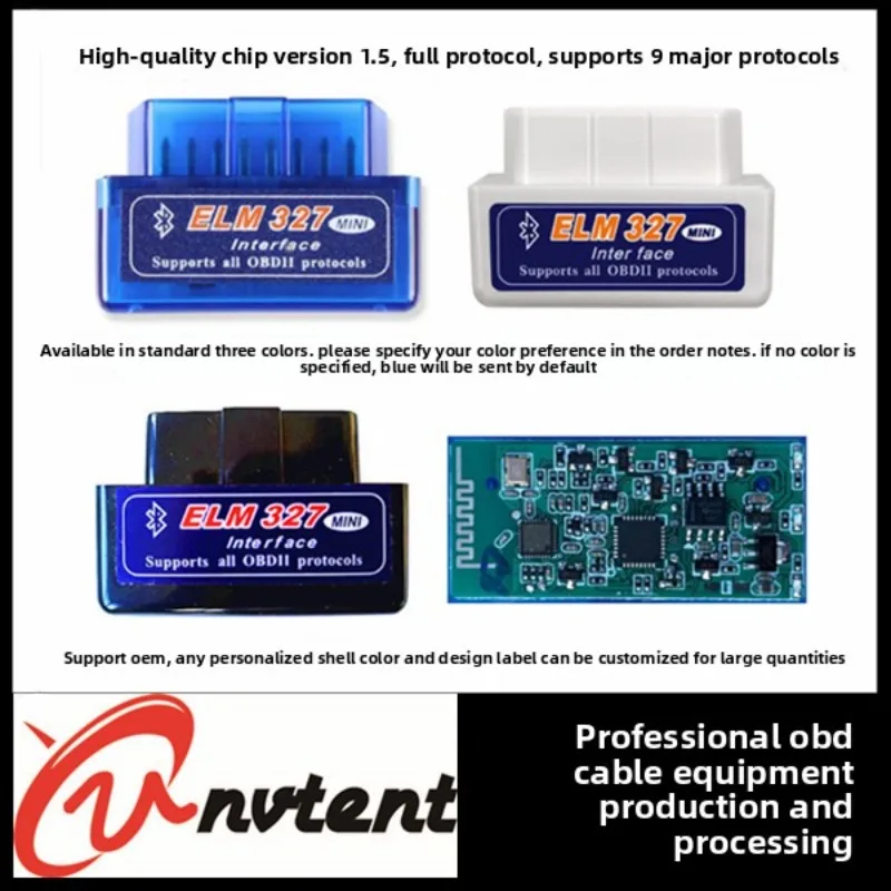 

MINI ELM327 Bluetooth V1.5 Full Protocol Chip Version Mini Bluetooth OBD2 Color Box X20