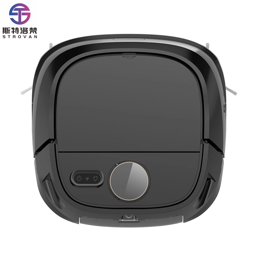 مكنسة كهربائية ذكية ذاتية الغسيل M1pro مع ممسحة تنظيف ذاتية في الوقت الحقيقي وإمدادات مصنع طاقة شفط كبيرة مباشرة