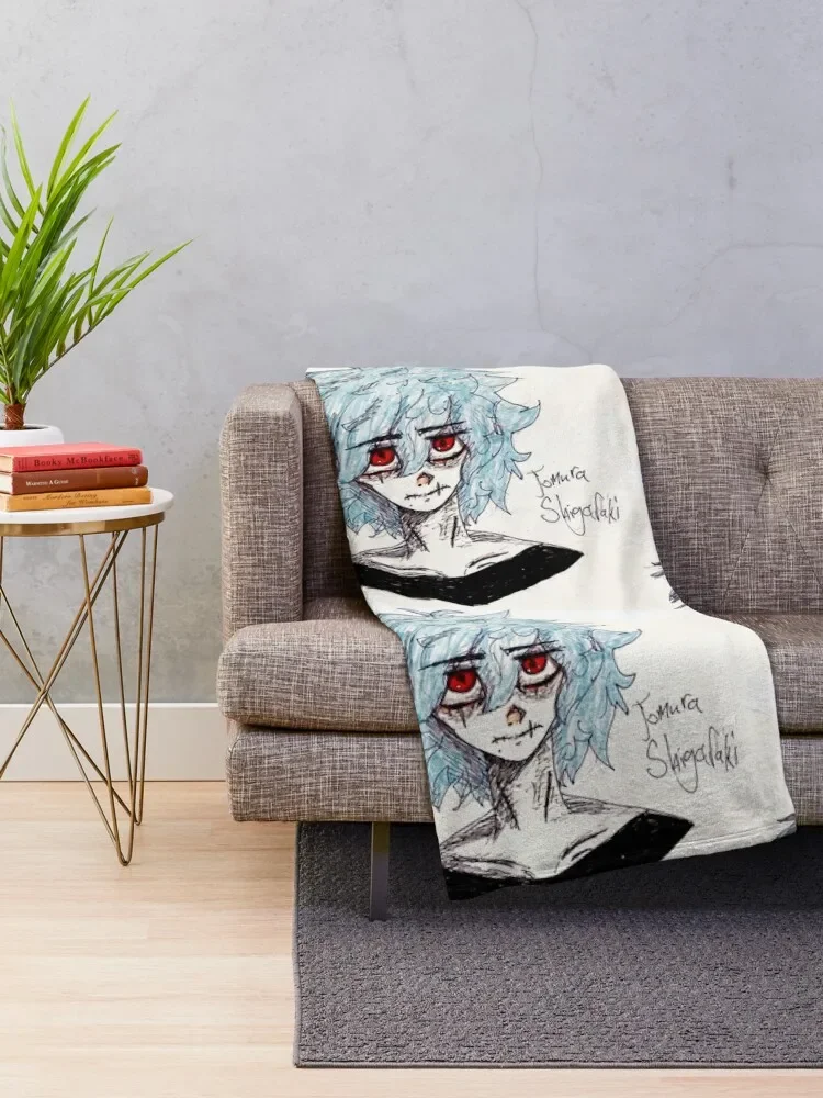 Tomura Shigaraki Throw Blanket Large christmas gifts Blankets