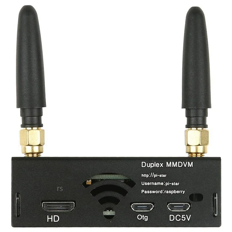 

Duplex MMDVM Hotspot Wifi Digital Voice Modem Supports DSTAR/ P25/DMR For Raspberry Pi 3/Zero W