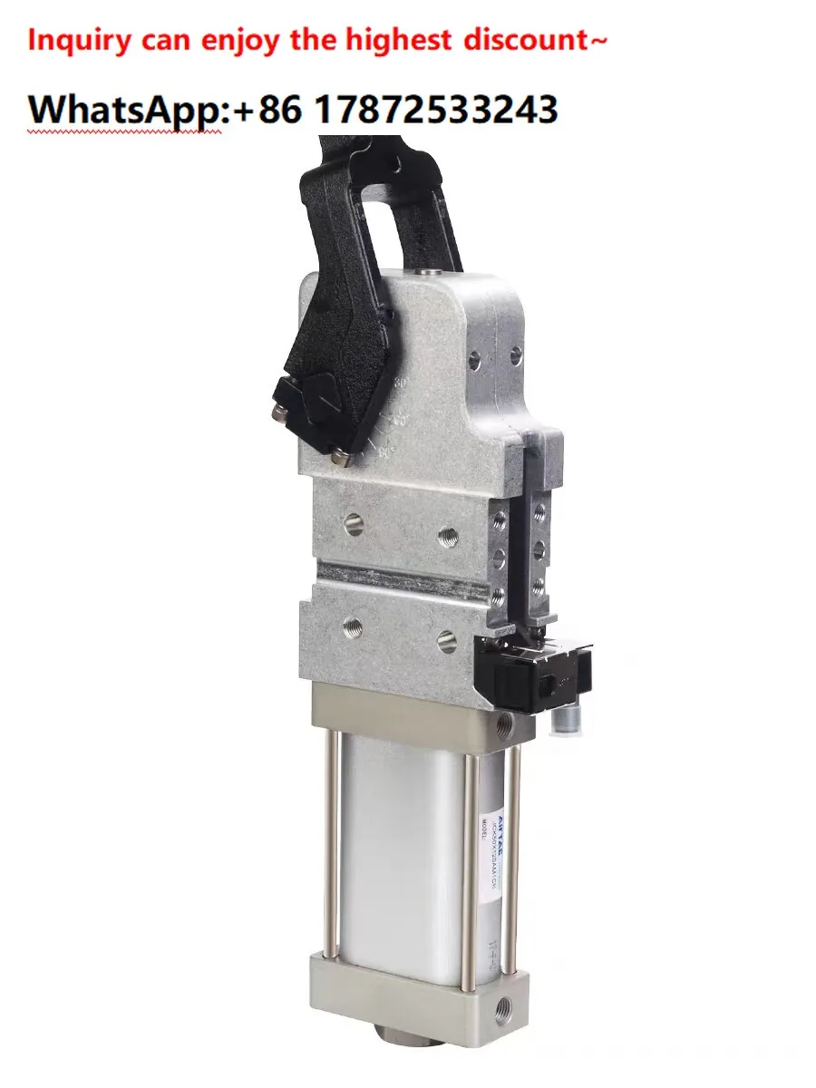 Welding special clamp compression angle thread adjustable standard flipping cylinder pneumatic