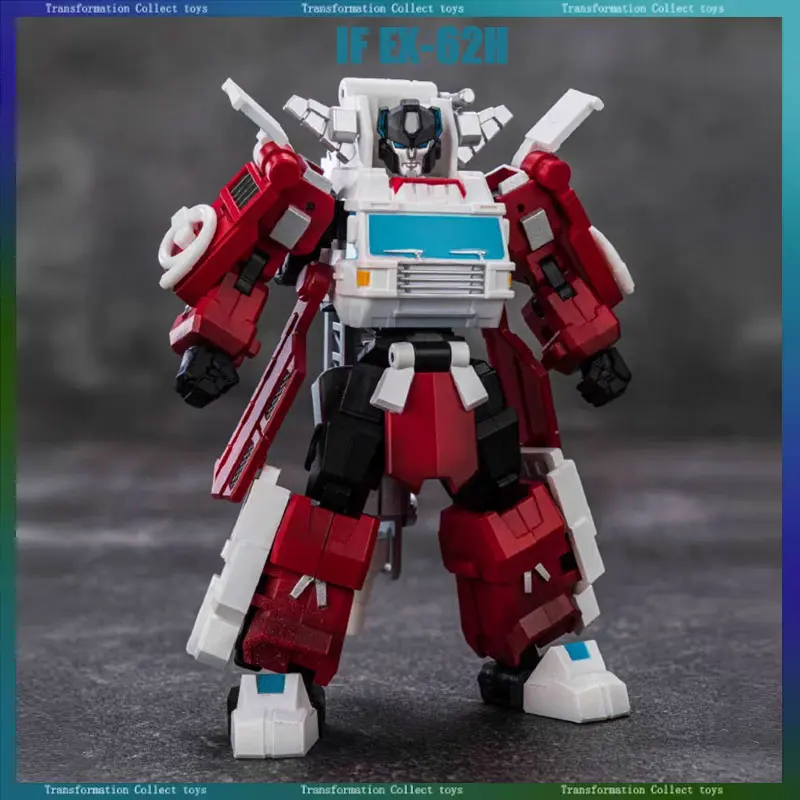 Transformation Toy Iron Factory  IF Toy Figure EX-62H Iron Samurai Series Action Figure Inferno Mini Robot Collectable Gift