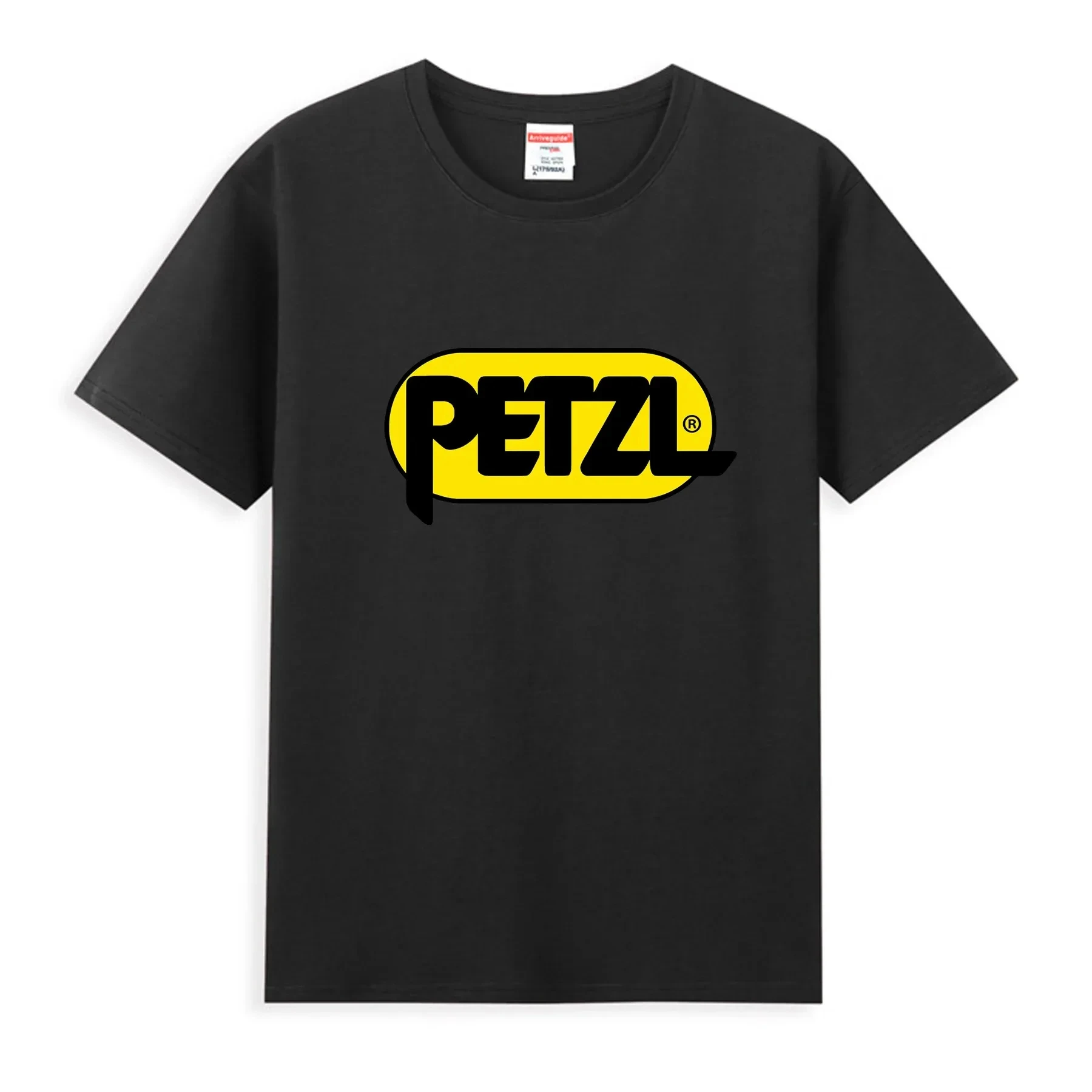 2024 Men T Shirt Casual PETZL Life Wall Climbing Hiking and Trail Running Camping Drifit T-shirt Comfortable Streetwear S-4XL