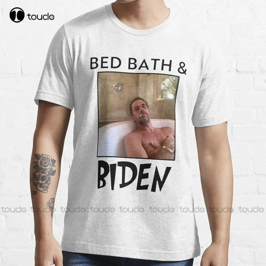 Bed Bath (Hunter) Biden Sticker Hunter Biden Crack Pipe T-Shirt Dad Shirts For Men Digital Printing Tee Shirts Xs-5Xl Unisex New