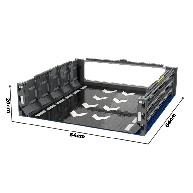 인기 스타 영화 모델 Moc 빌딩 브릭, 데스 행어 베이 기술 모듈러 블록 선물, 크리스마스 장난감, DIY 세트 조립