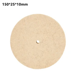 Grinding Disc For Metal Glass Ceramic Polishing 150mm/6inch Polishing Wheel Wool Felt Polisher Buffing Pad Disc For Rotary Tool