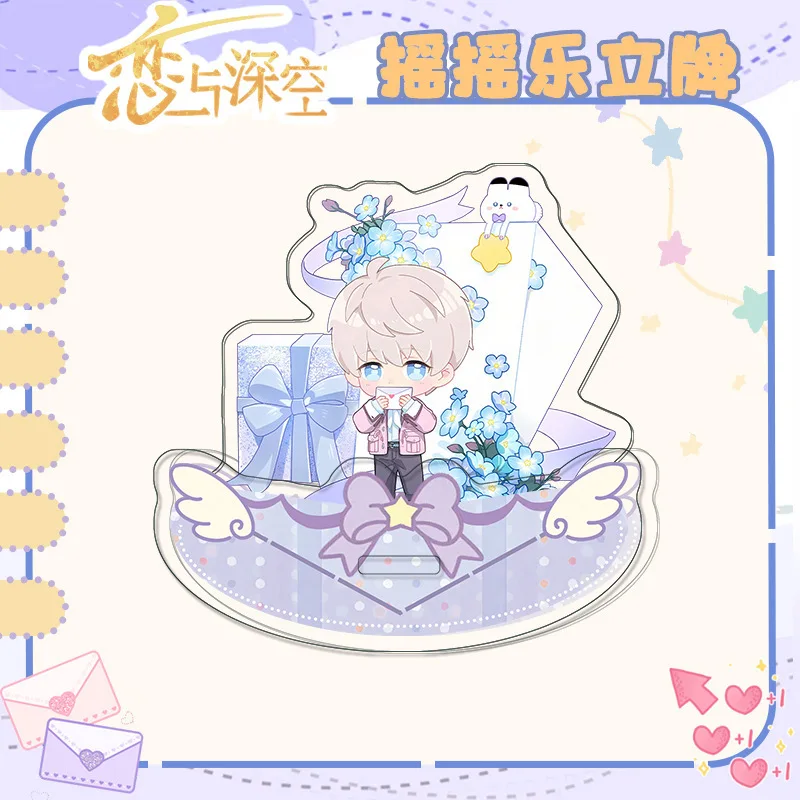 アニメゲーム愛とディープスペースラファエルゼインザビエルシラスコスプレアクリル中間層とウォブル飾り解凍おもちゃギフト