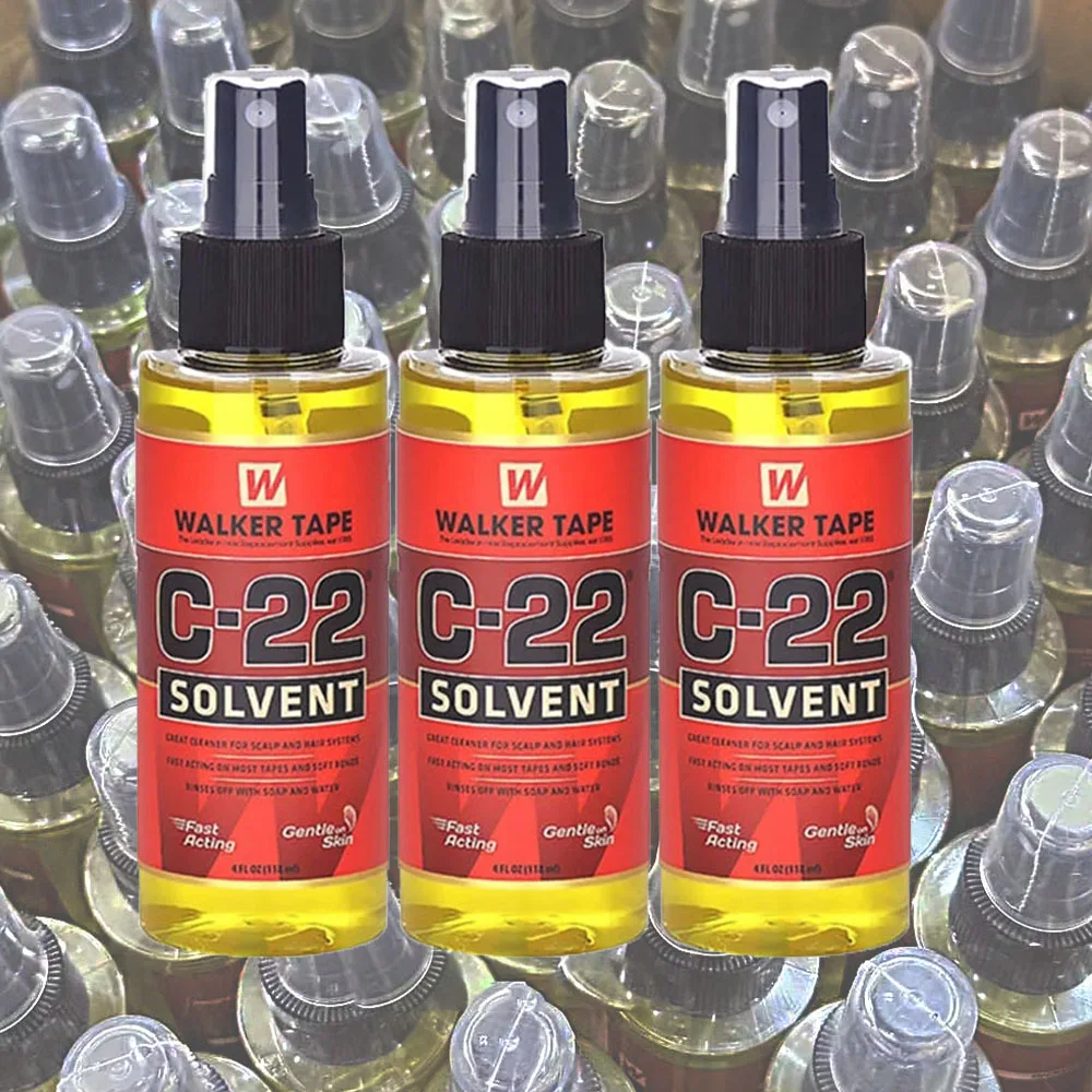 

118ml Glue Remover C22Walker Tape Remover spray C-22 Solvent Remover Scalp And Hair Systems Fast Acting on Most Tapes