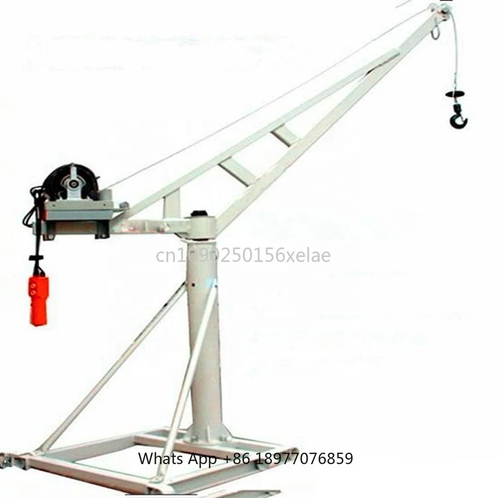 Small Hoist With Diesel Engine Diesel Hydraulic Mini Lifting Crane