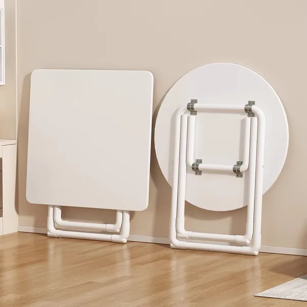 طاولة خشبية مدمجة قابلة للطي بدون تجميع لمحلات شاي الحليب، طاولة طعام محمولة للاستخدام المنزلي في الهواء الطلق