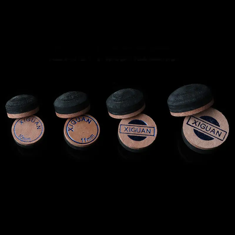 

Hot Selling Xiguan Diamond Multi-layer Billiard Pool Cue Tip 10mm/11mm/12mm/14mm Size for Sale
