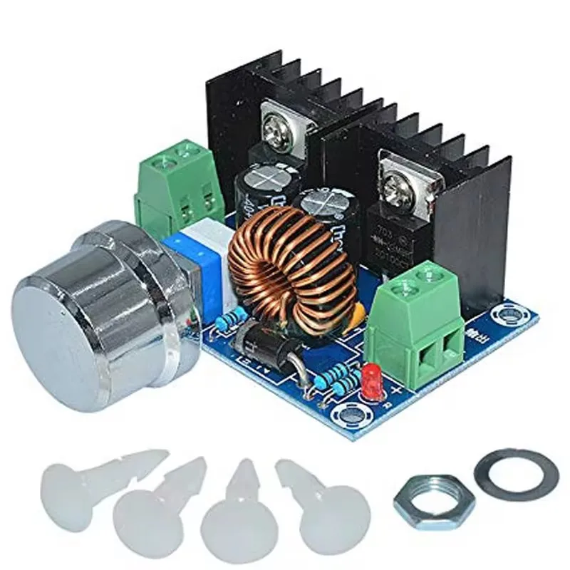 XH-M401 DC-DC Step Down Buck Converter Power Supply Module XL4016E1 PWM Adjustable 4-40V To 1.25-36V Step Down Board 8A 200W