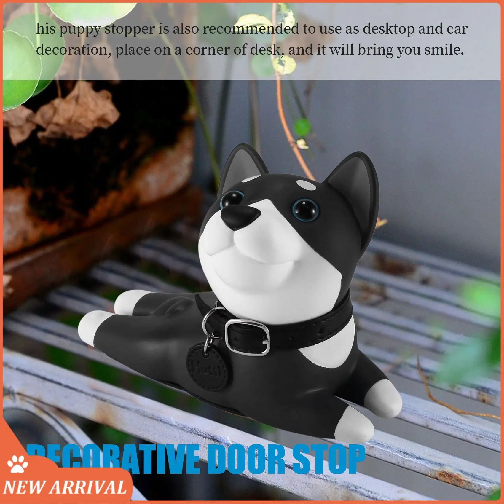 

Emption!Door Stop, Cute Dog Door Stopper Husky Door Stop Decorative Door Stopper Animal Door Wedge