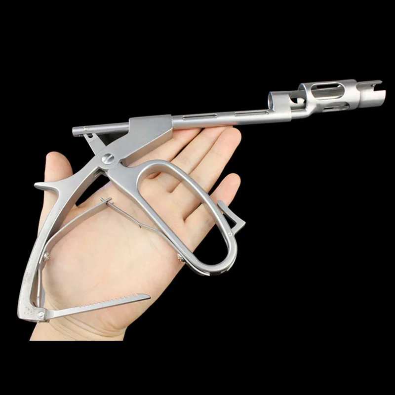 Gun type nail holding forceps orthopedic instruments medical gun type reduction forceps spinal and lumbar 6.0 pedicle screw fixa