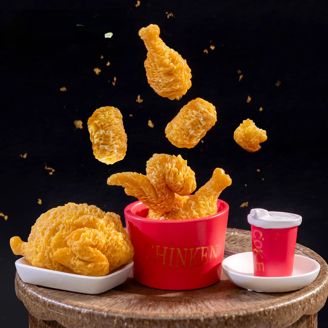 Кукольный-домик-куриные-ножки-куриные-крылья-имитация-напитков-еда-игры-украшения-«сделай-сам»-аксессуары-микро-ландшафт-креативный-домашний-декор