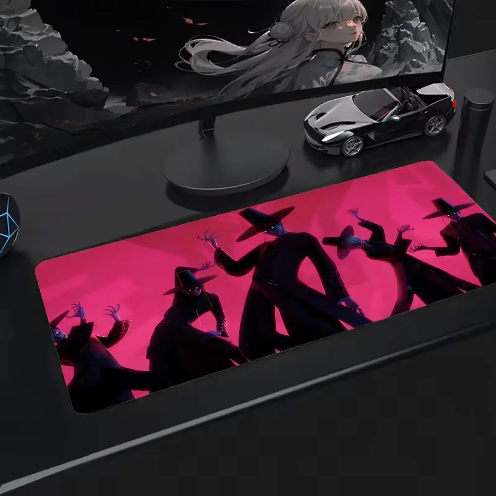

Super Demon Hunters Mouse Pad Oversized Mouse Mat, Extended Gaming Surface, Non-Slip Backing, Perfect for Desk Use