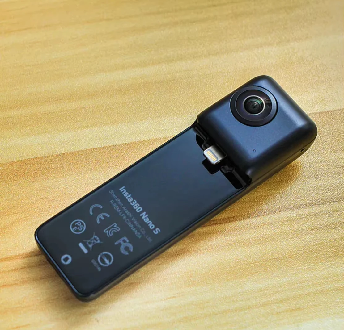 Original Insta360 Nano S Camera 4K 360° VR Camera for iPhone 360