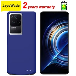 JayoWade 10000mAh Battery Case Cover For Xiaomi Mi Poco F5 Pro 5G External Battery Cases Power Bank Charging Cover Coque F5 Pro
