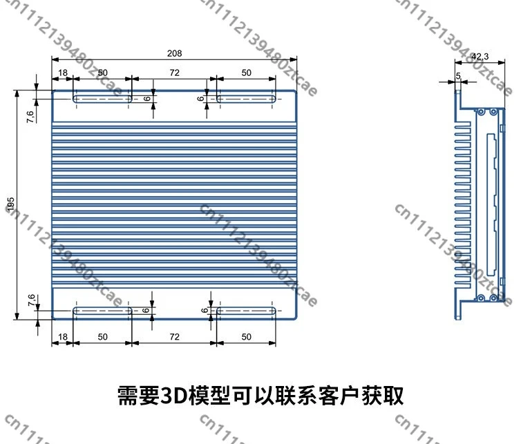 FOC Dual Channel Brushless DC Motor Driver 3kW Hub Motor Control Board