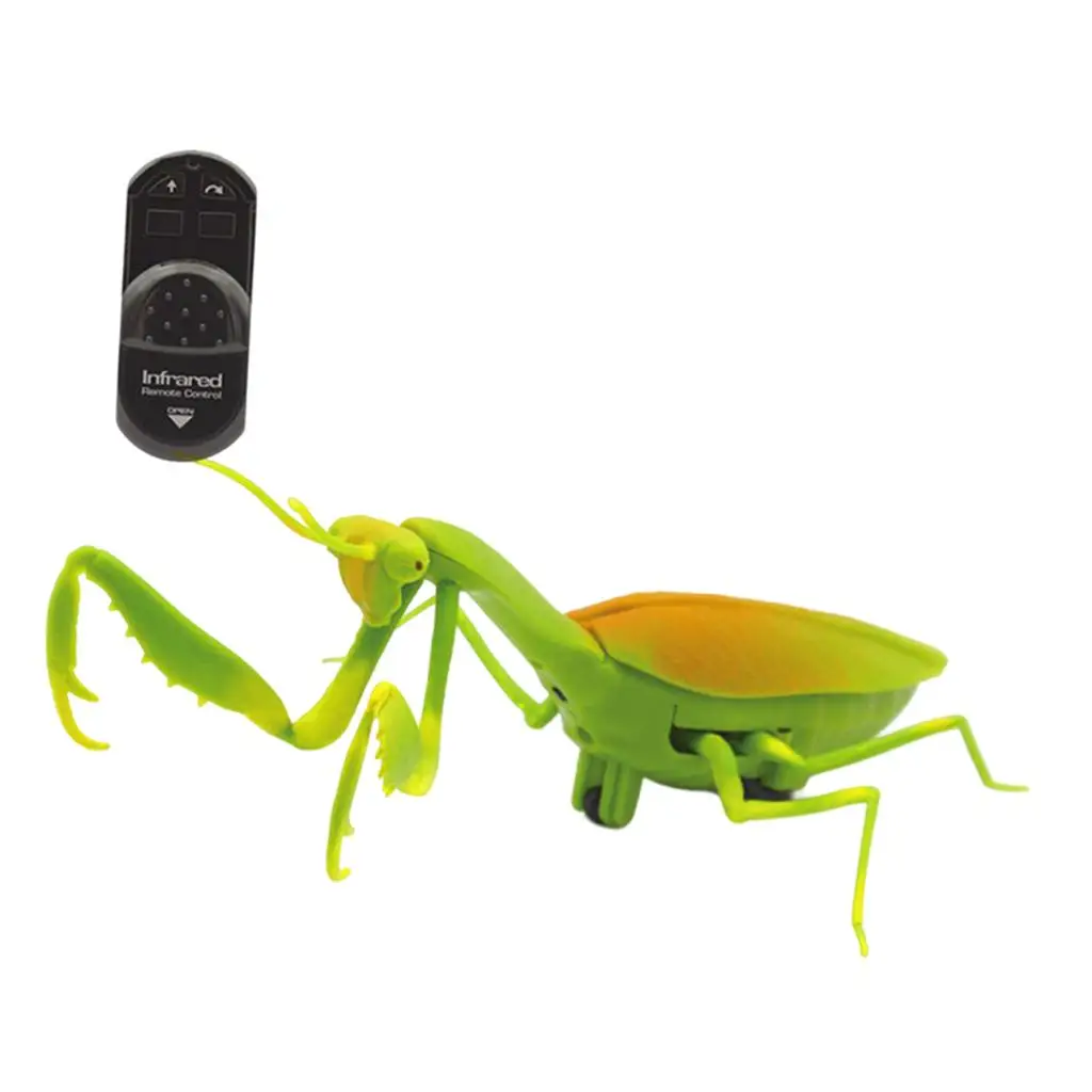 Realistic RC Mantis Play Fun Mini Prank Toy Scary Trick Toys for Adults