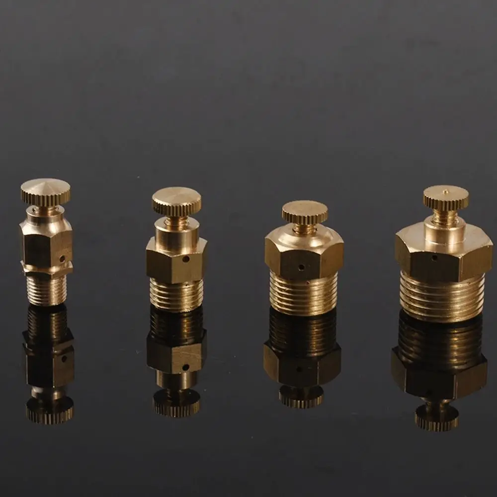 1Pcs Safety Valve Nozzle Manual Exhaust Valve PN 1.6 Mpa 1/8
