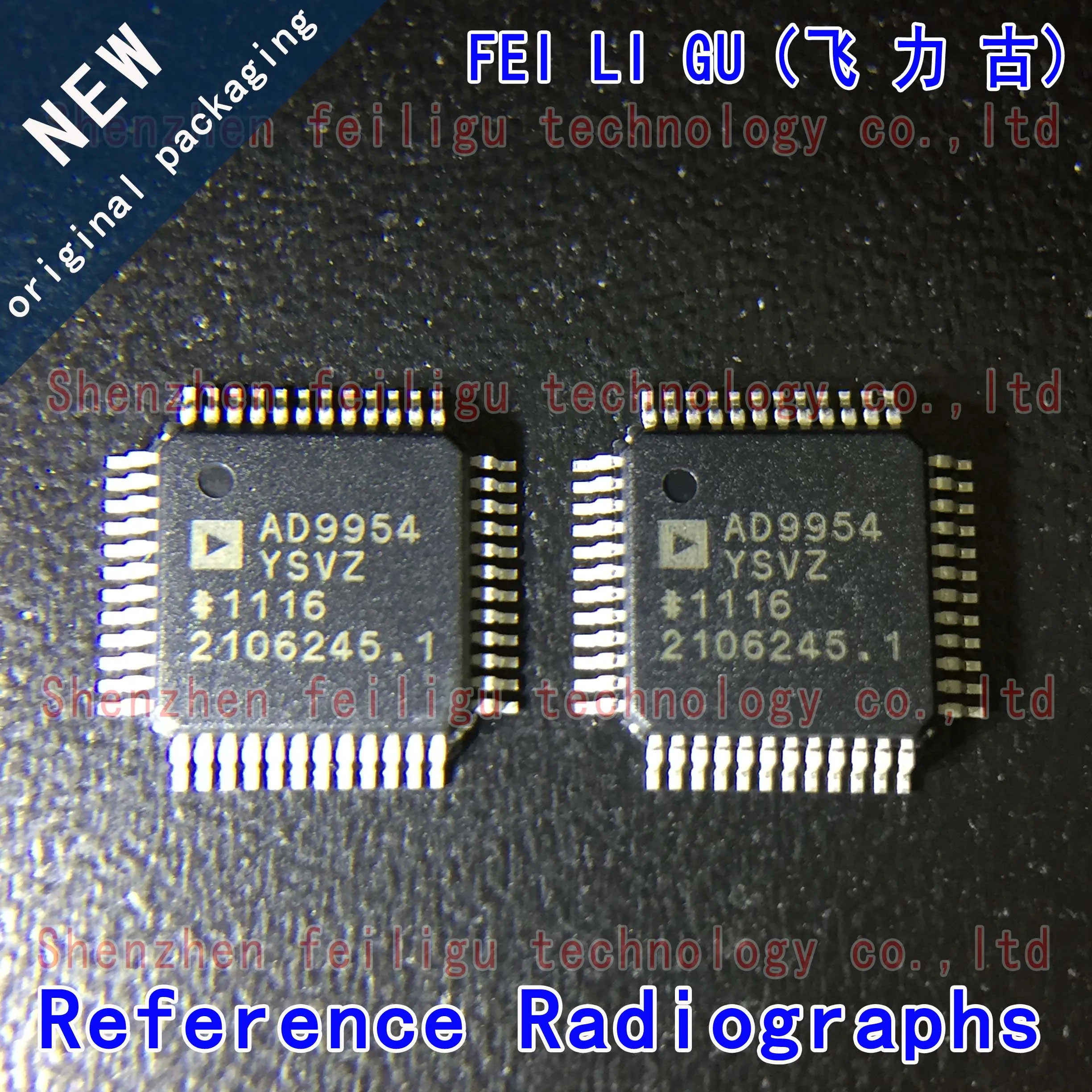 1~10PCS 100% New original AD9954YSVZ-REEL7 AD9954YSVZ AD9954YSV AD9954 Package TQFP48 Direct Digital Frequency Synthesizer Chip