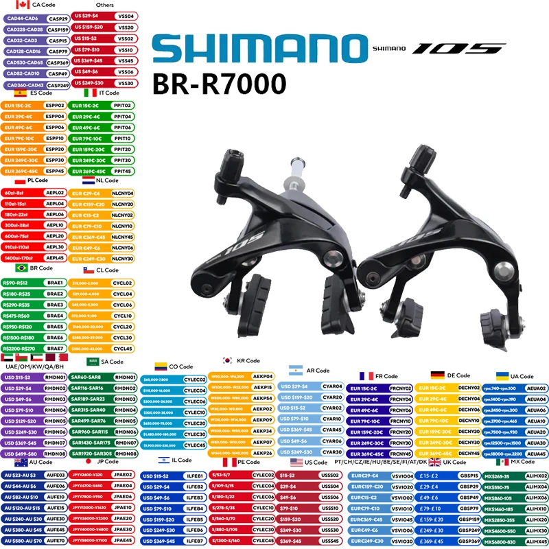 #41 Bicycle Brake Calipers Comparison Guide