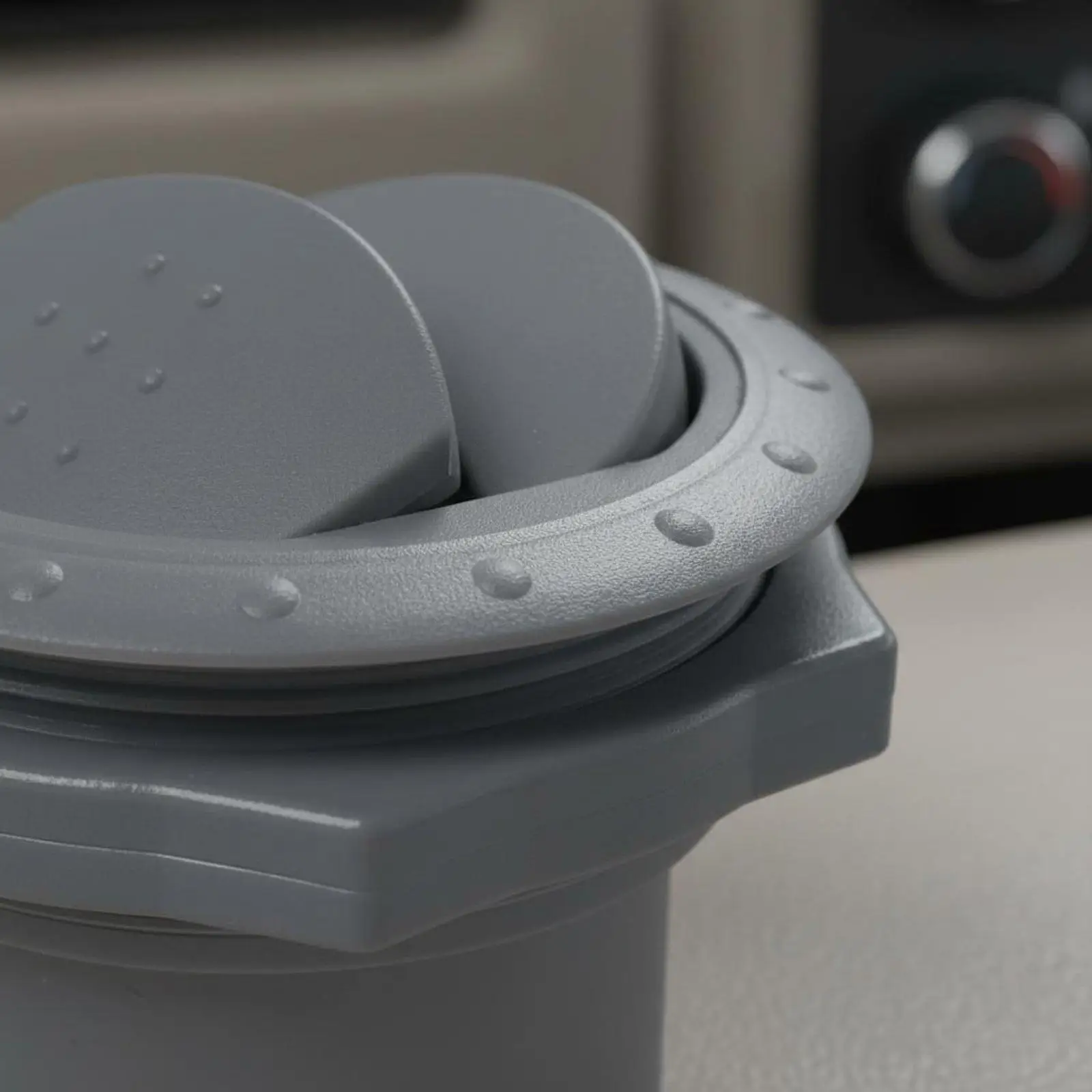 RV Air Conditioner Vent 360 Degree Rotatable Dashboard A/C Outlet for Boat