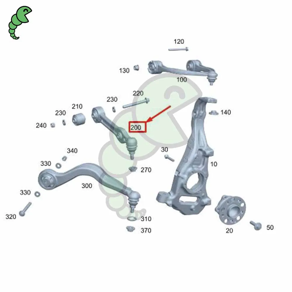 

2903301802 High Quality Front Right Lower Control Arm 290 330 18 02 For MERCEDES-BENZ AMG GT X290 A2903301802 A 290 330 18 02