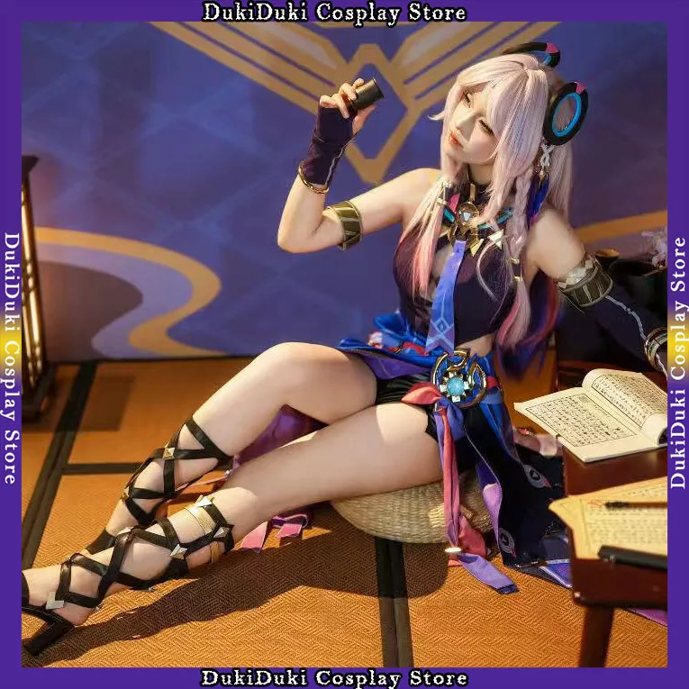 

Костюм для косплея Citlali Genshin Impact, полный комплект костюмов для косплея, аксессуары для Citlali, Хэллоуин, карнавал, Cos для женщин