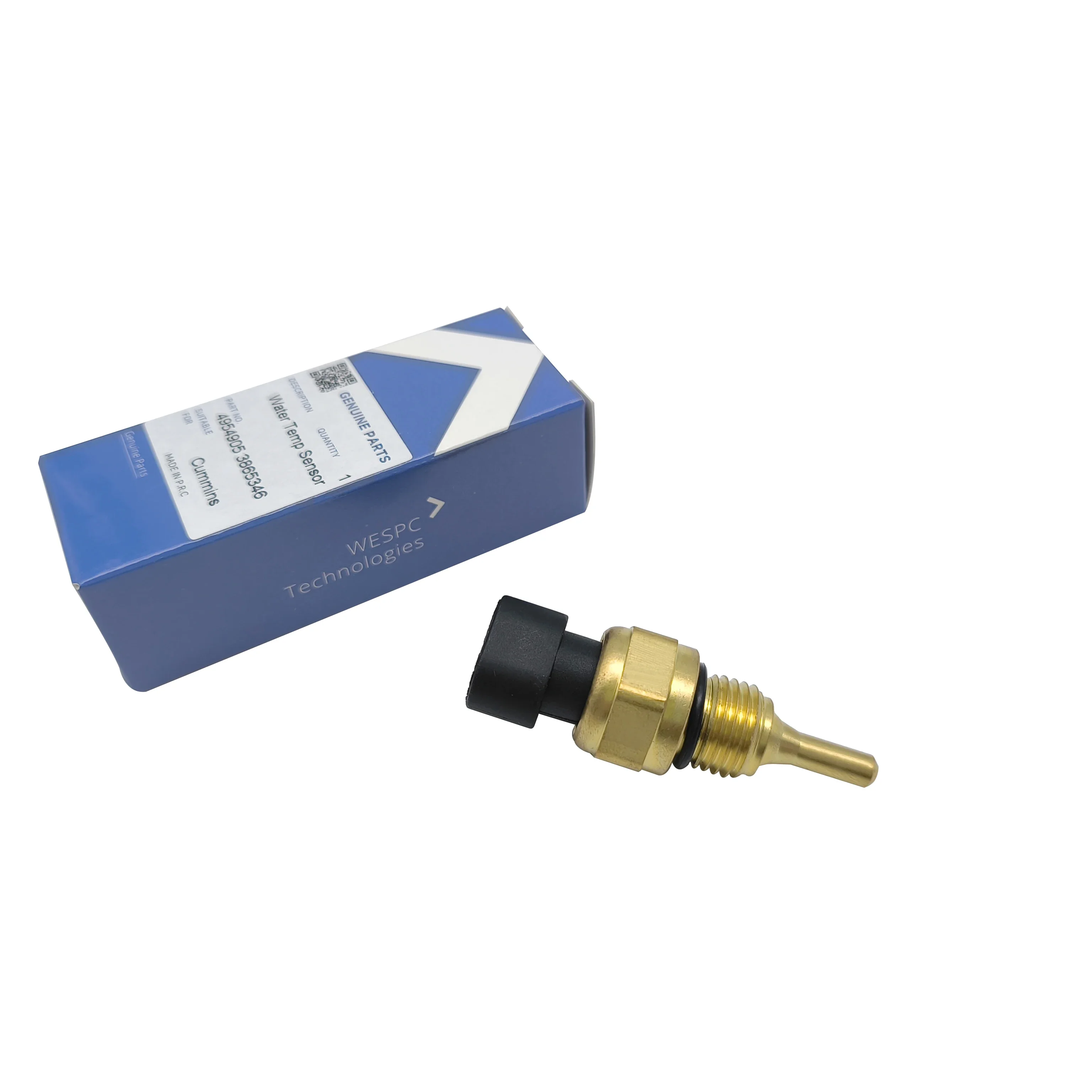 4954905 Temperature Sensor WESPC . Suitable for Cummins Diesel Engine Coolant Temperature Sensor OEM 3865346 3096153