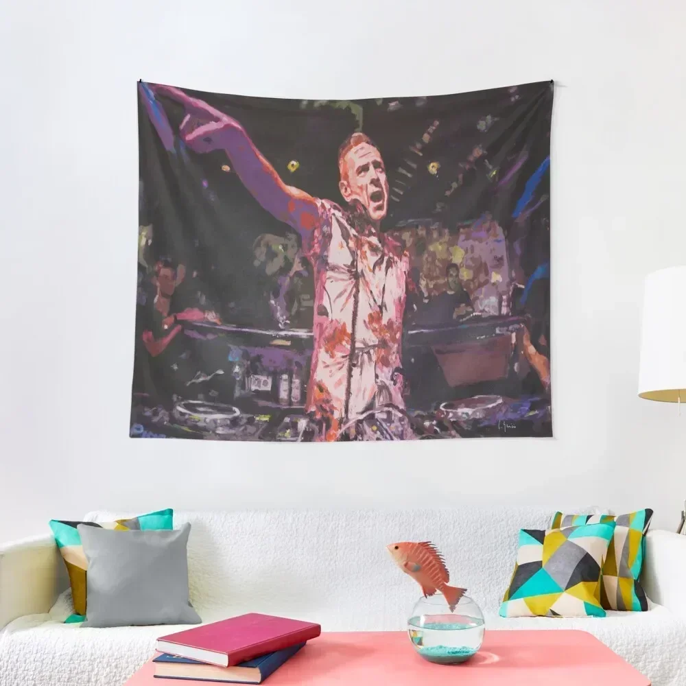 DJ Fatboy Slim at Amnesia, Ibiza Tapestry Wall Hangings Decoration House Decoration Wallpaper Bedroom Tapestry