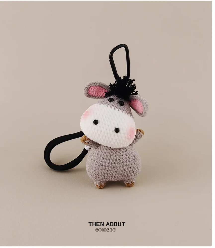 

Супер милая маленькая кукла-осел, сумка, кулон, кулон, брелок, ниша, роскошный подарок