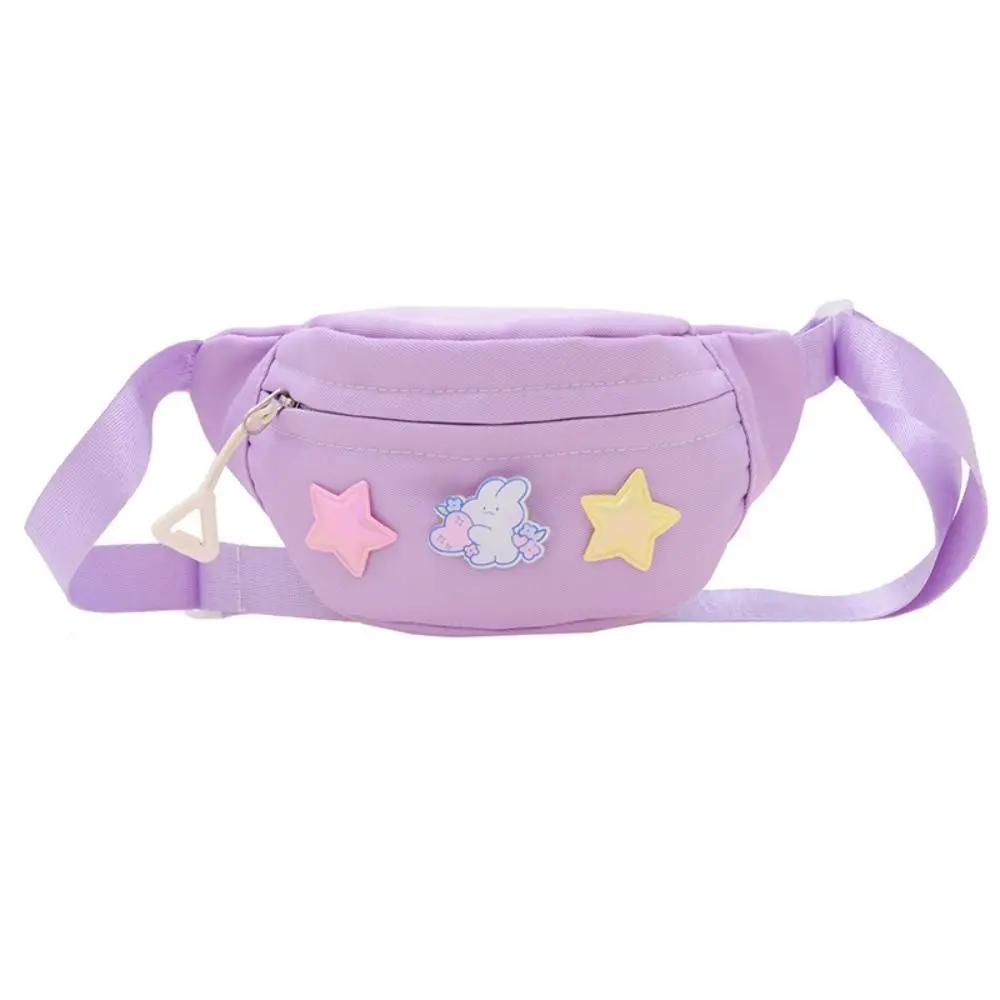 Marsupio donna bambini Cute Star marsupio Canvas marsupio Girls Kawaii Crossbody Purse