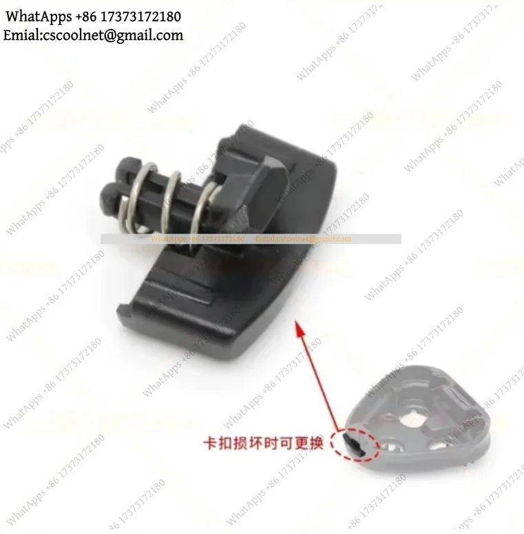 Replacement Spring Buckle Button Switch for S3206 S4303 S3122 S3132 Shaver Parts 2pcs