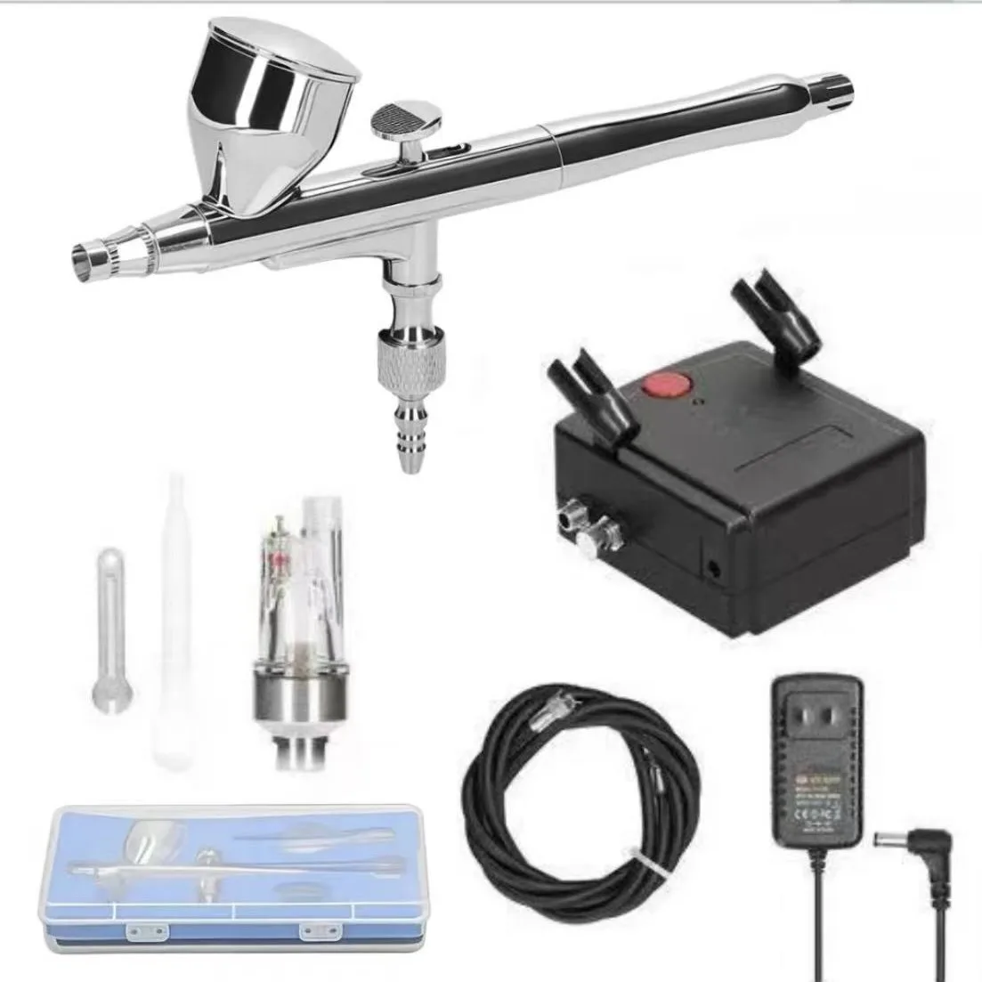 desktop pump coloring spray paint spray gun  wall painting furniture repair cake system