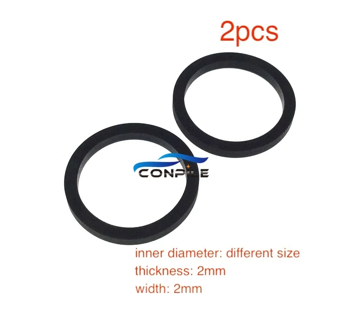 

2pcs 2mm thickness width transmission rubber drive belt for walkman repeater cassette deck counter audio tape recorder