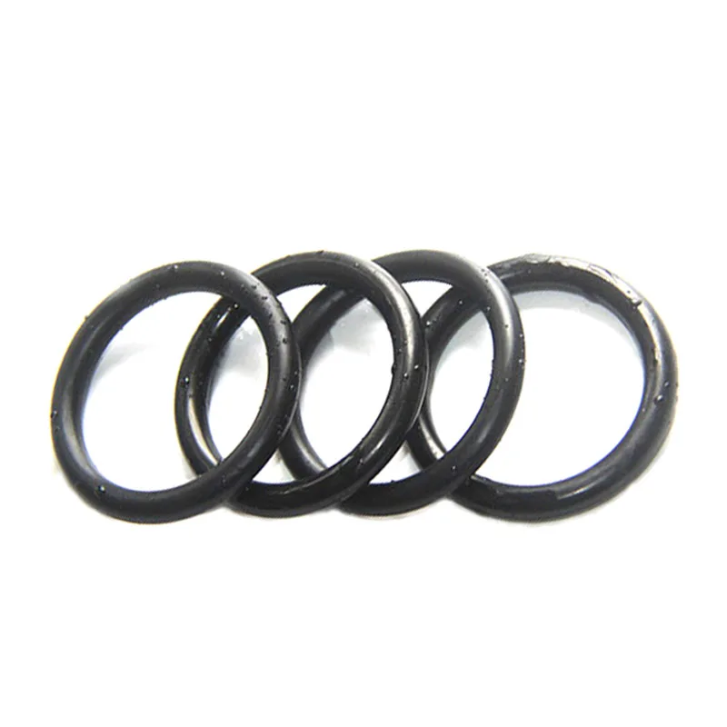 10 stücke od 5mm-80mm cs 1,5mm Dicke schwarz nbr Nitril o Ring Lebensmittel qualität wasserdichte Unter leg scheibe Gummi isolieren runde Dichtung