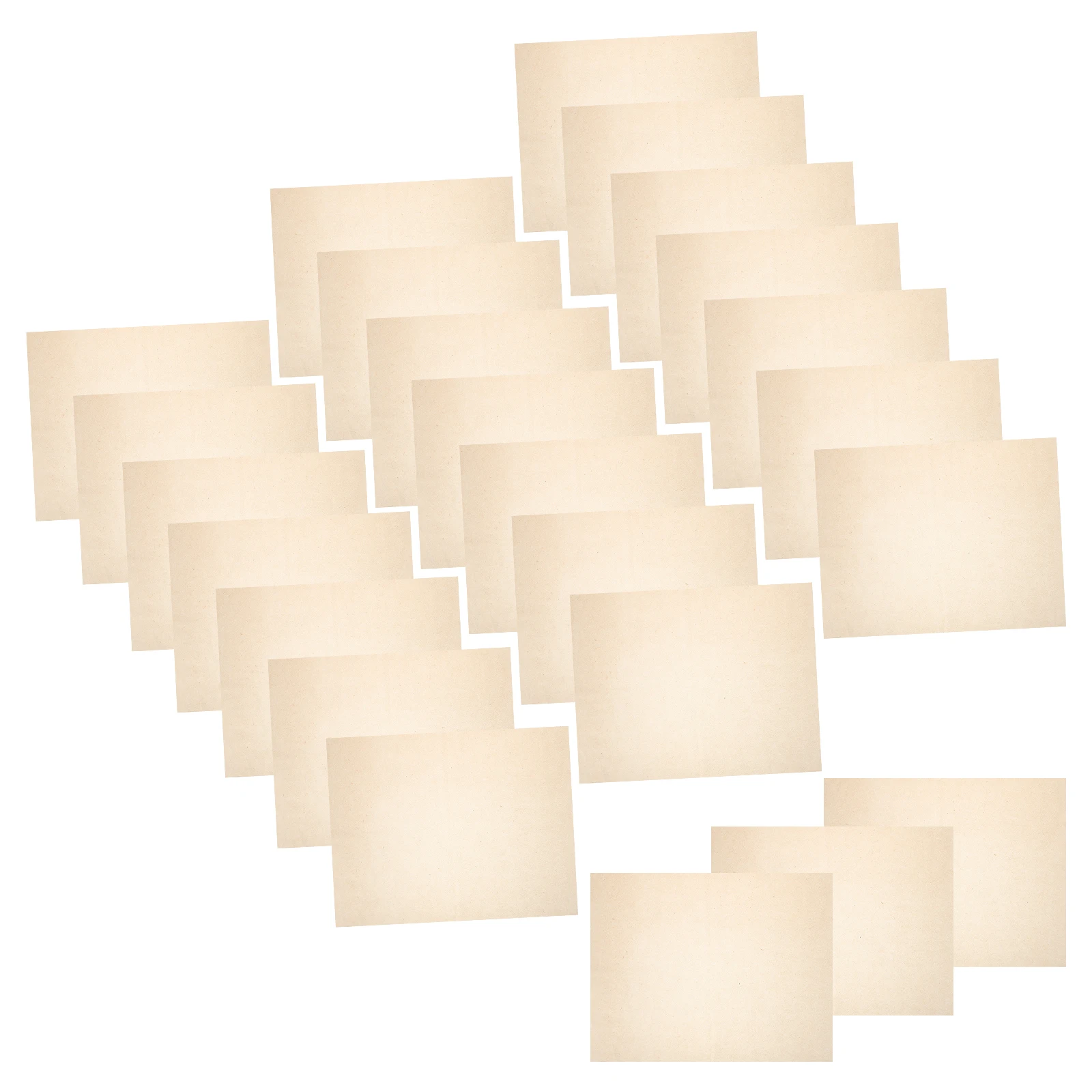 

50pcs Ancient Paper Semiripe Rice Calligraphy Painting Tone Chinese Xuan Handmade Supplies