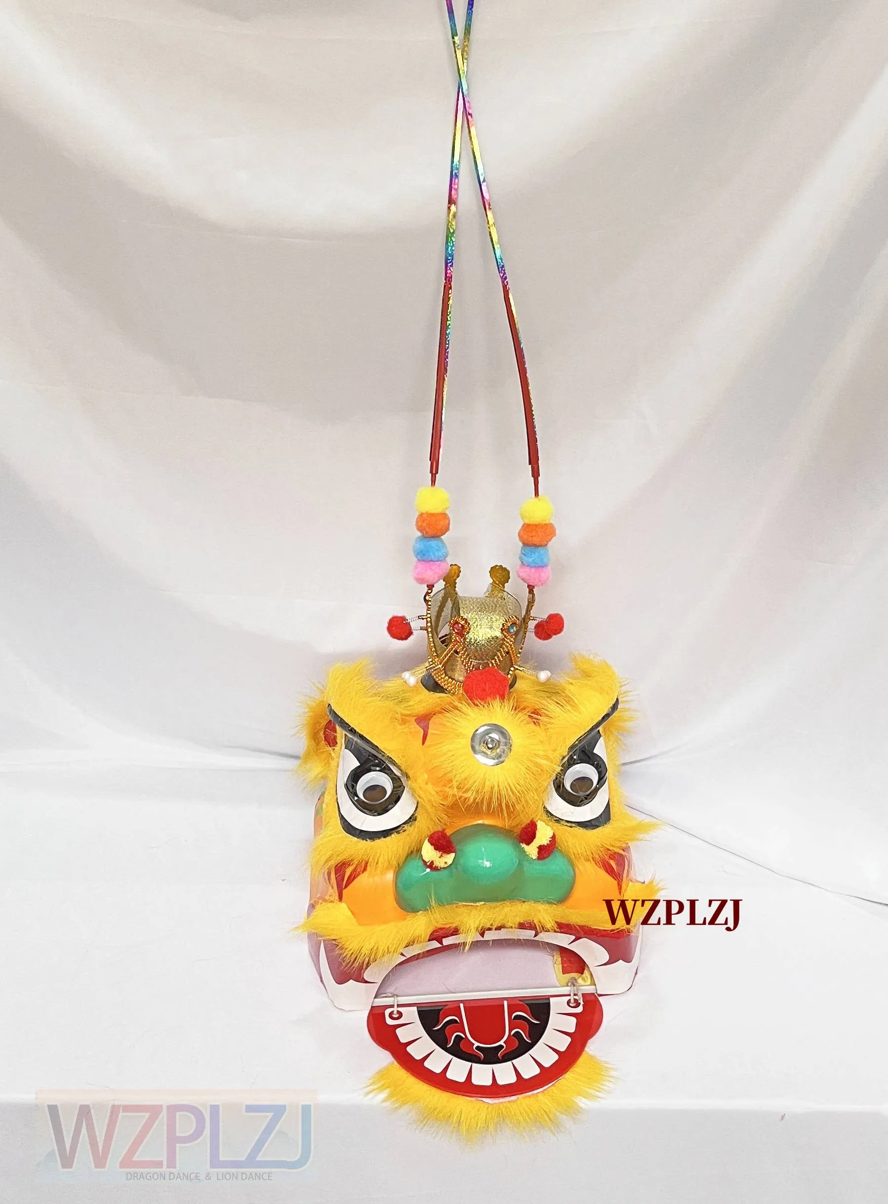14 inch Crown Chinese Lion Dance Costume 5-12 Age Kid Child Performance Game Party Carnival Sport Festival Event  Stage Carnival