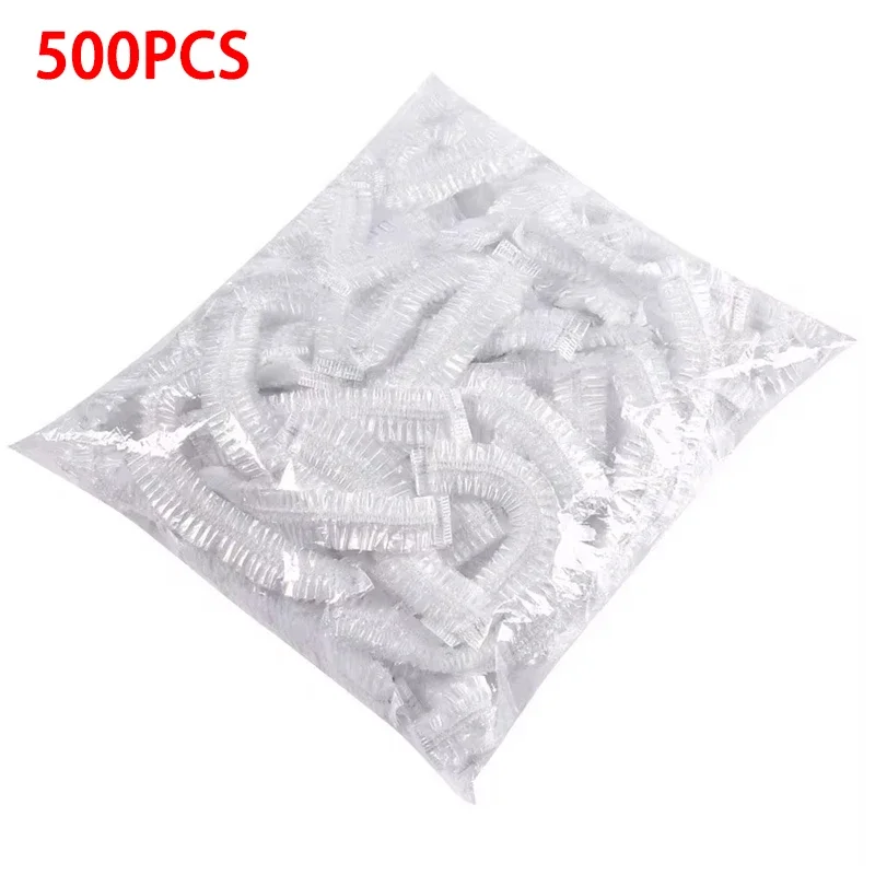 Disposable Food Cover Fresh-keeping Food Cover Plastic Colorful Elastic Wrap Lid Plate Kitchen Packaging Bags Storage Bag, image 9