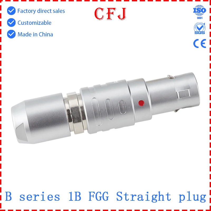 CFJ FGG.1B.302.303.304.305.306.307.308.310.312 CLA Plug Male Push Camera Connector for Audio Equipment Push Pull Connect