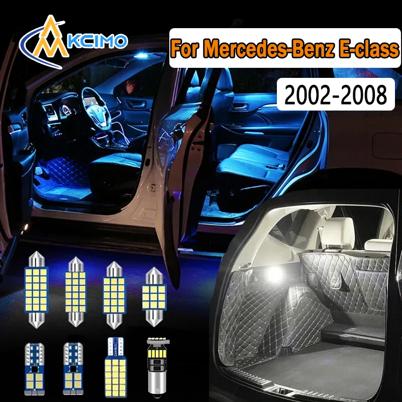 

Easy Install Canbus LED Interior Map Dome Light Kit For Mercedes-Benz E-class W211 Sedan (02-08) Super Bright Ambient Lighting