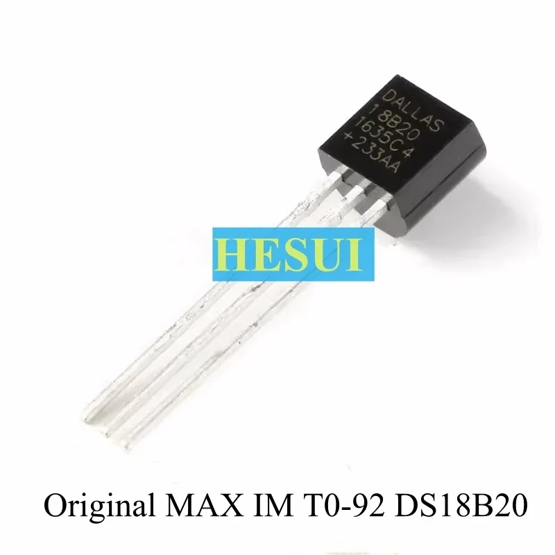 Sensor de temperatura digital programável DS18B20 + TO-92 original