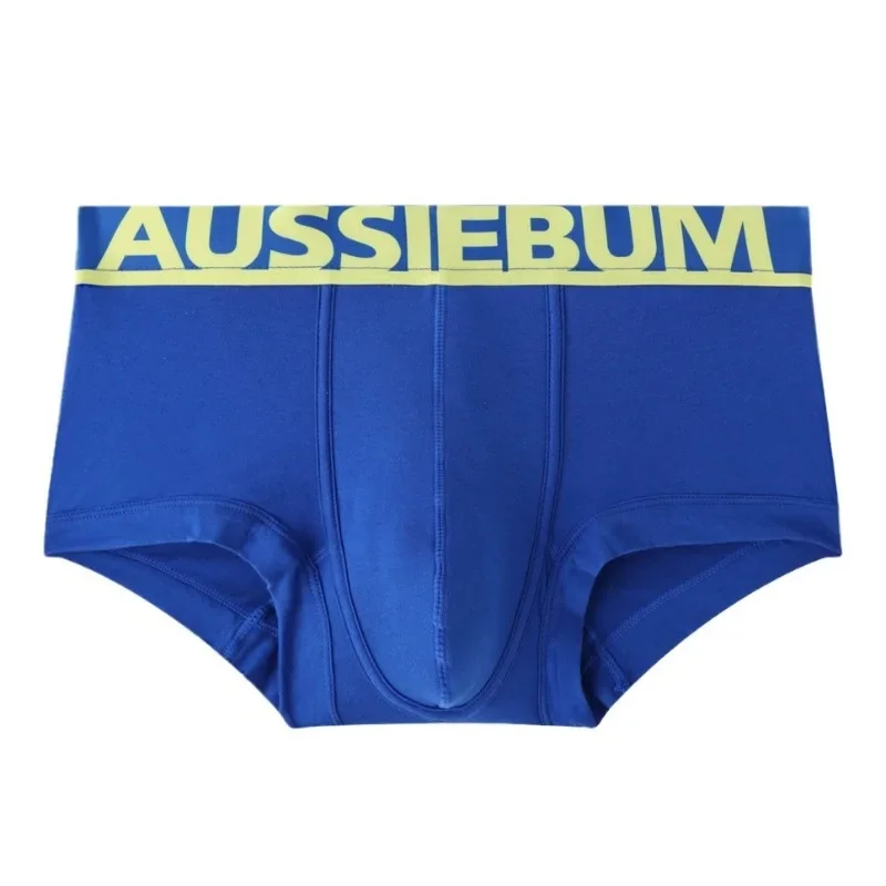 Aussiebum men's cotton underwear low waist letter trendy comfortable sweat-absorbing boxers underpants