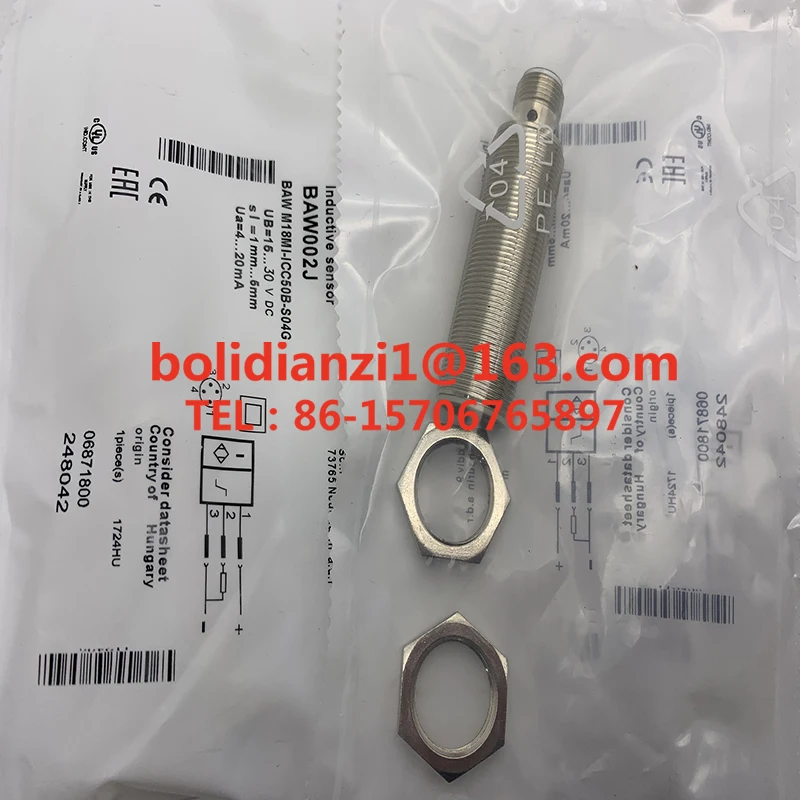 

Original induction sensor BAW000N BAW M08EI-UAD15B-BP00,2-GS04 In stock